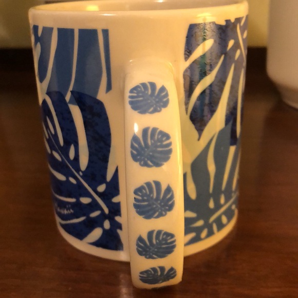 MONSTERA BLUES Large Mug by THE ISLANDER GROUP - #222 - Picture 5 of 8